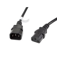 Кабел/преходник Lanberg extension power supply cable IEC 320 C13 -> C14 3m VDE